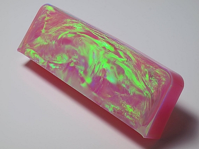 Pink/Green Aurora Opal - Slab